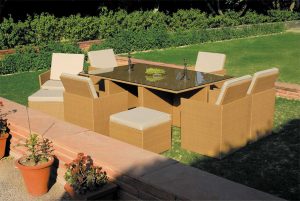 8 Seater Dining Cube Set