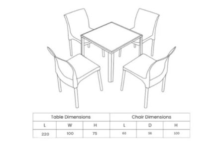 Morocco Dining Set - ellements