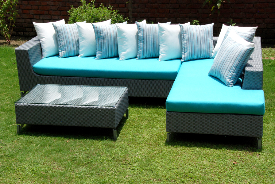 Weather proof L-Shape_Darwin-patio-Set - Ellements weather proof outdoor furniture